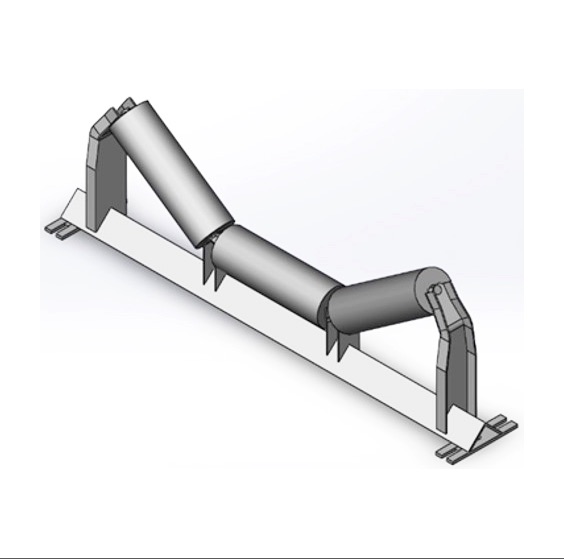 Troughing idlers clearance