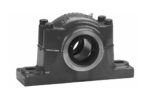 DODGE P4B048-SFXT-900TT SAF-XT Pillow Block Roller Bearing Unit - 9.0000 in Bore Dia., Four-Bolt Base, Split Pillow Block, Cast Iron Material, Non-Expansion Bearing (Fixed)