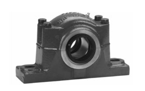 DODGE P4B048-SFXT-900TT SAF-XT Pillow Block Roller Bearing Unit - 9.0000 in Bore Dia., Four-Bolt Base, Split Pillow Block, Cast Iron Material, Non-Expansion Bearing (Fixed)